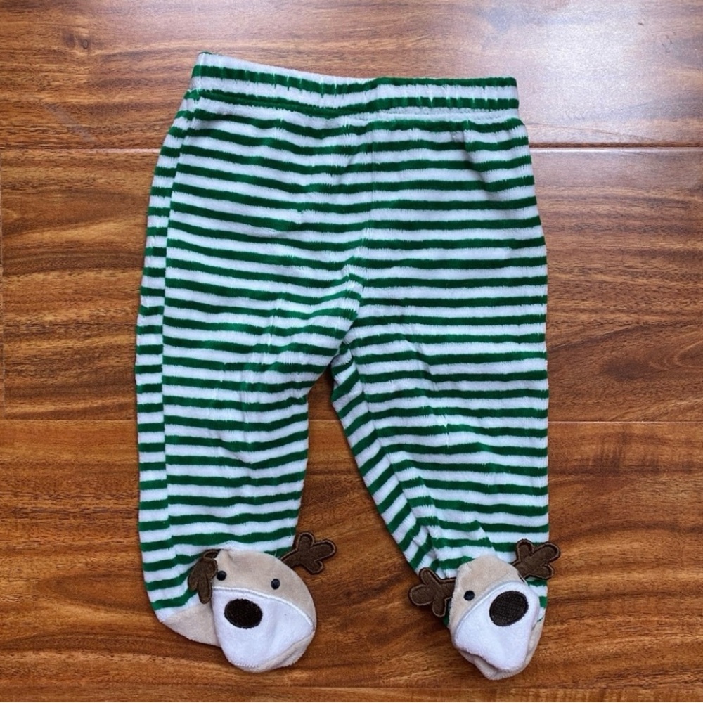 3/$25 Carter’s KoalaKid 3 Piece Holiday Winter Baby Footie PJ Size NB-3M - Picture 8 of 16
